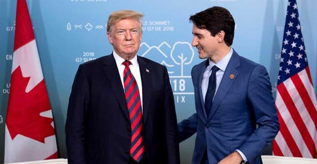 trump and trudeau