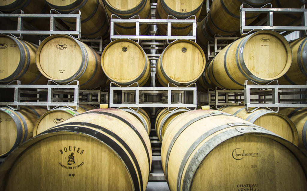 wine barrel racks