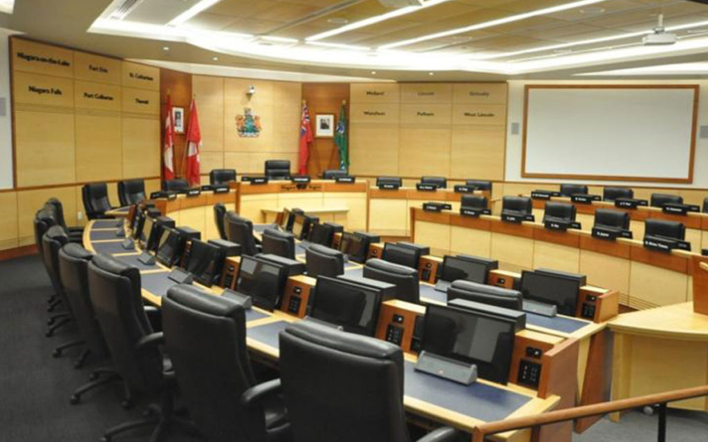 council chambers