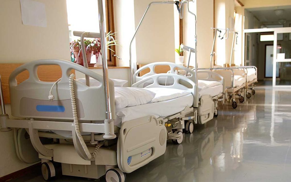 hospital beds