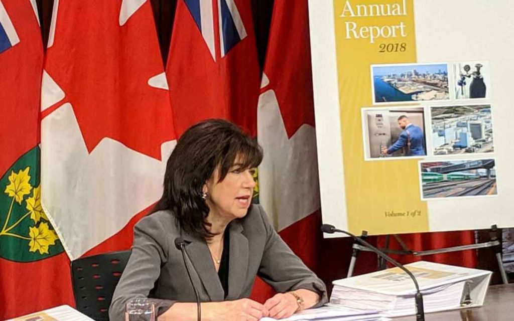 Bonnie Lysyk, Ontario's Auditor General, released her annual report this week.