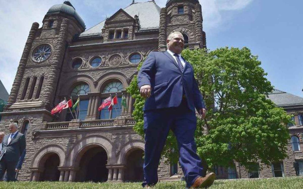 Premier Ford at Queen's Park