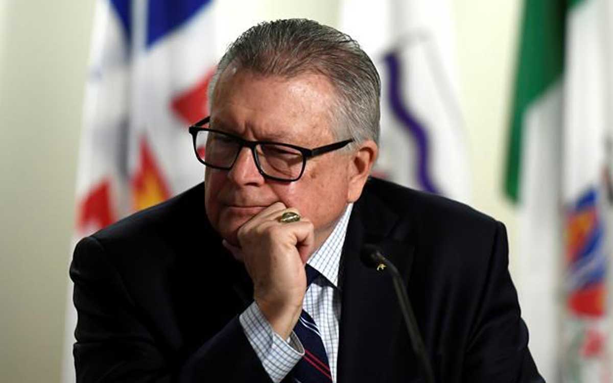 Federal public safety minister Ralph Goodale