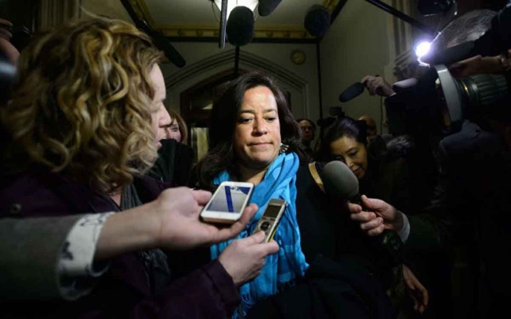 Former Liberal cabinet minister Jody Wilson-Raybould