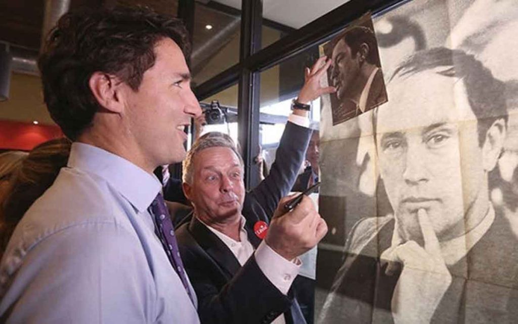 trudeau jr and sr