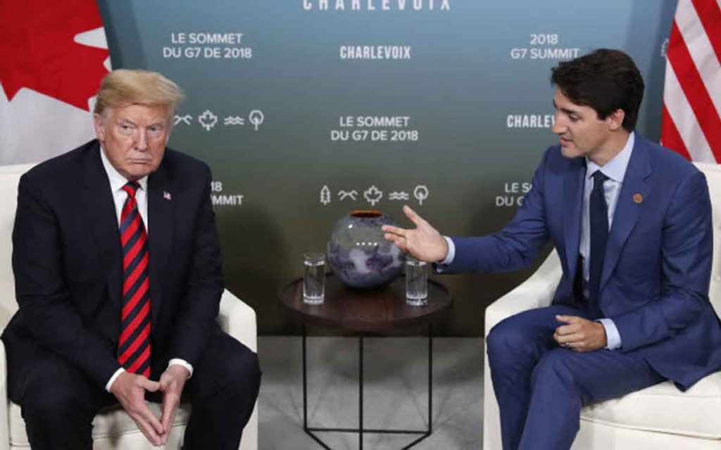 Trump and Trudeau