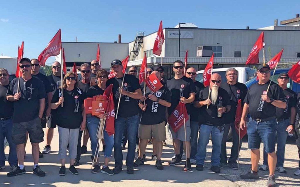 unifor blockade