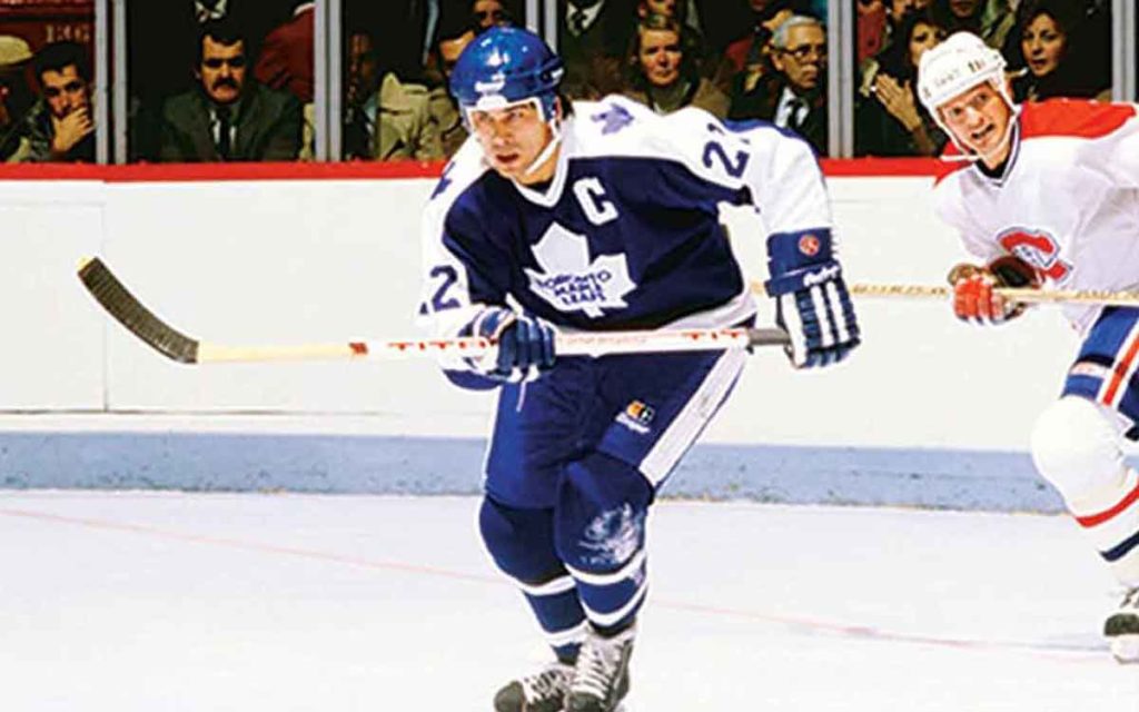 rick vaive on the ice