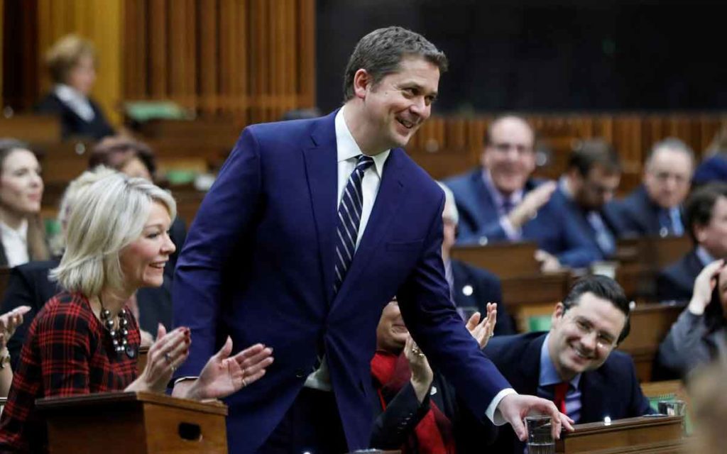 Andrew Scheer in the House of Commons