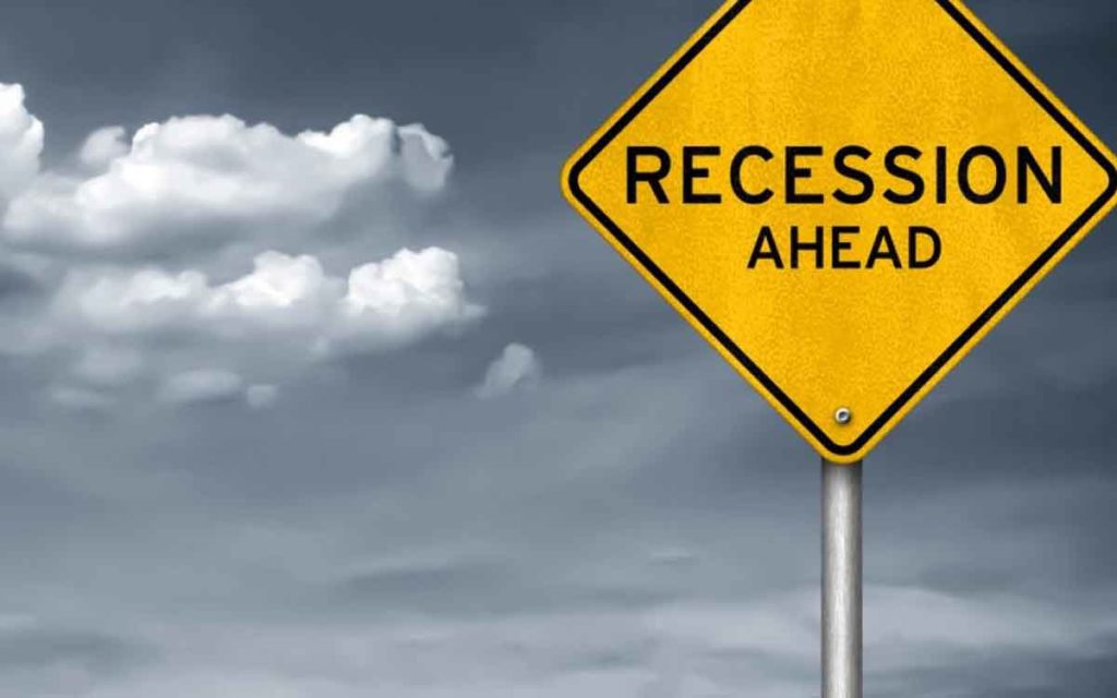 recession sign