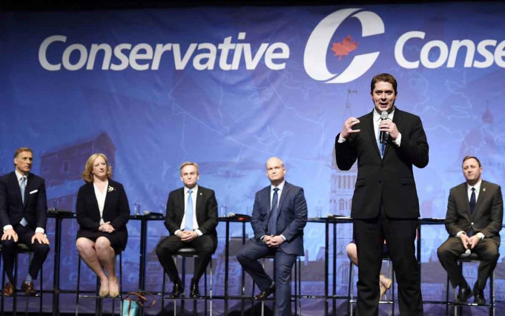 andrew scheer,  leadership debate