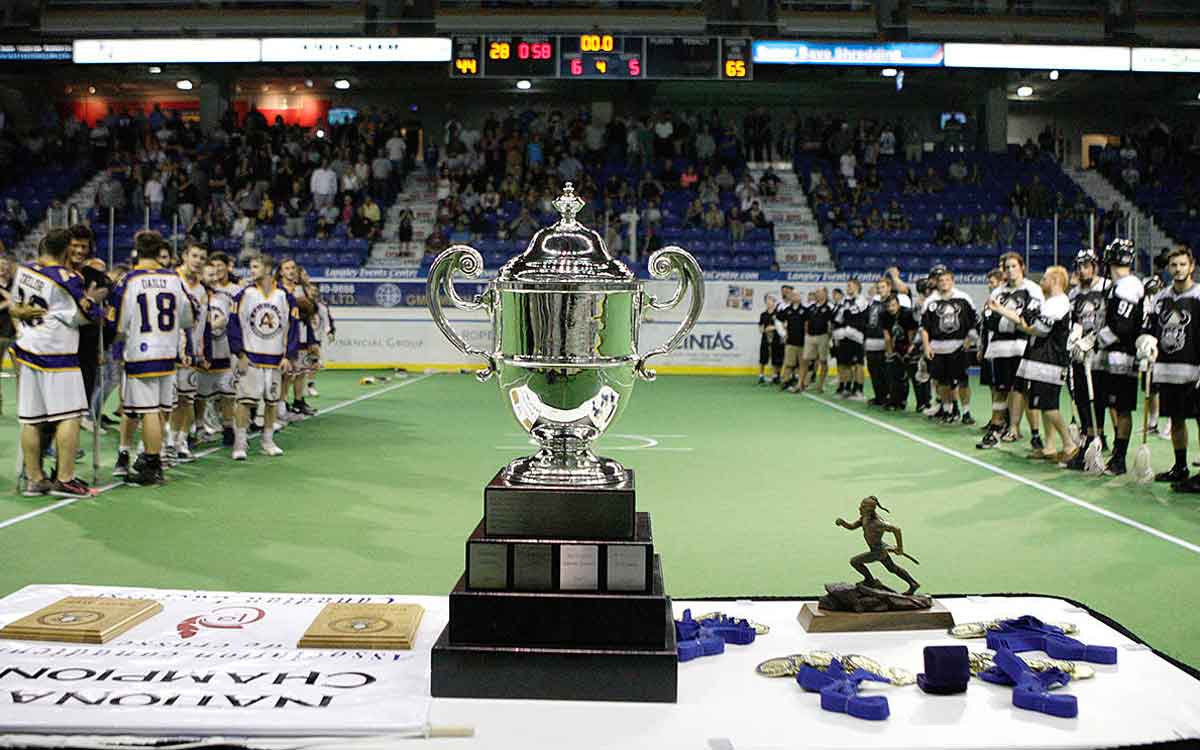 the Minto cup trophy
