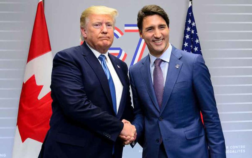 Trump and Trudeau