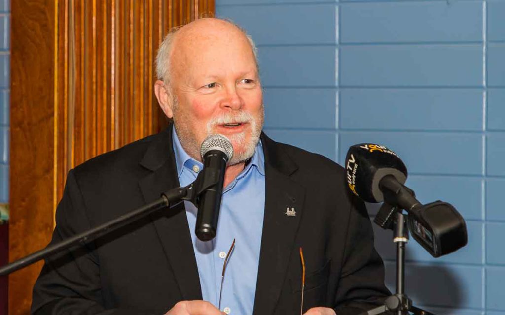 frank campion speaking at an event