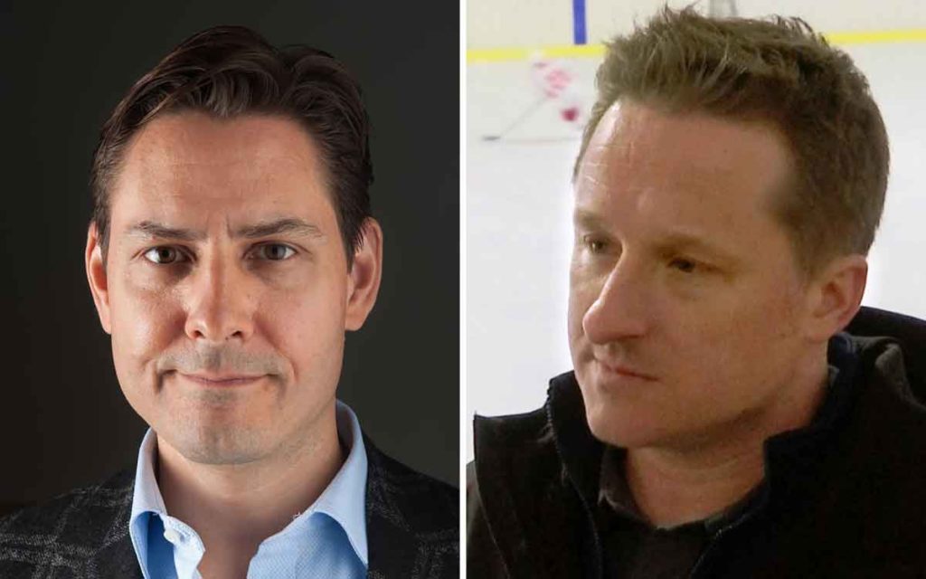 Michael Kovrig, left, a former diplomat, and Michael Spavor, an entrepreneur