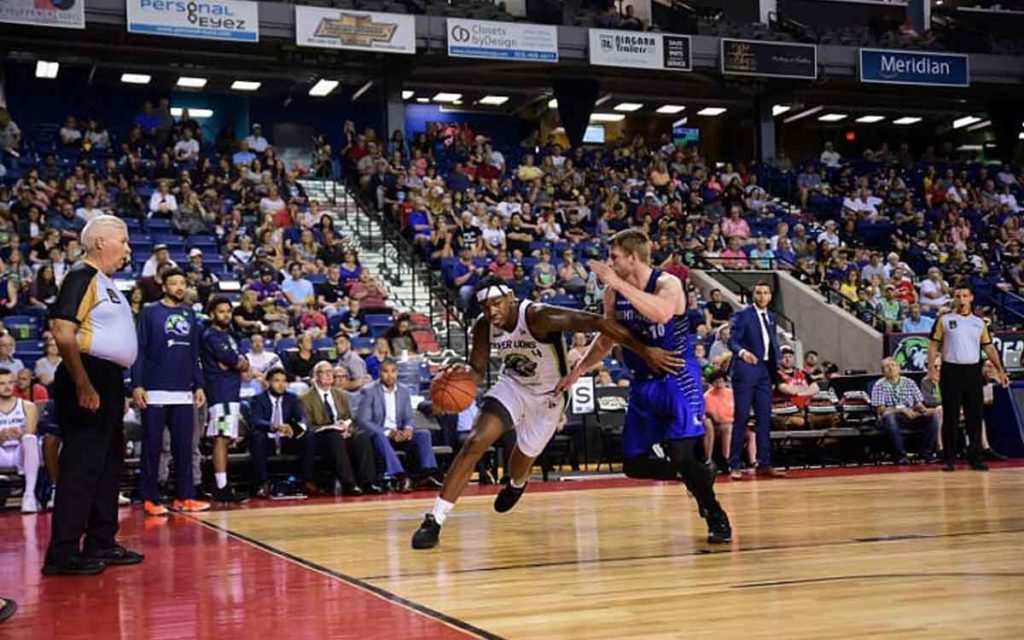 river lions basketball on court