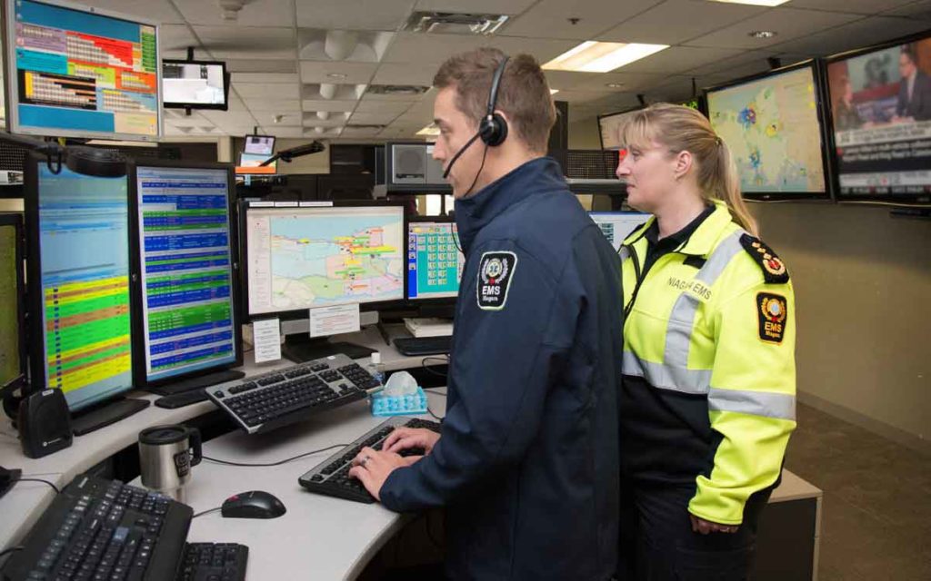 EMS dispatchers