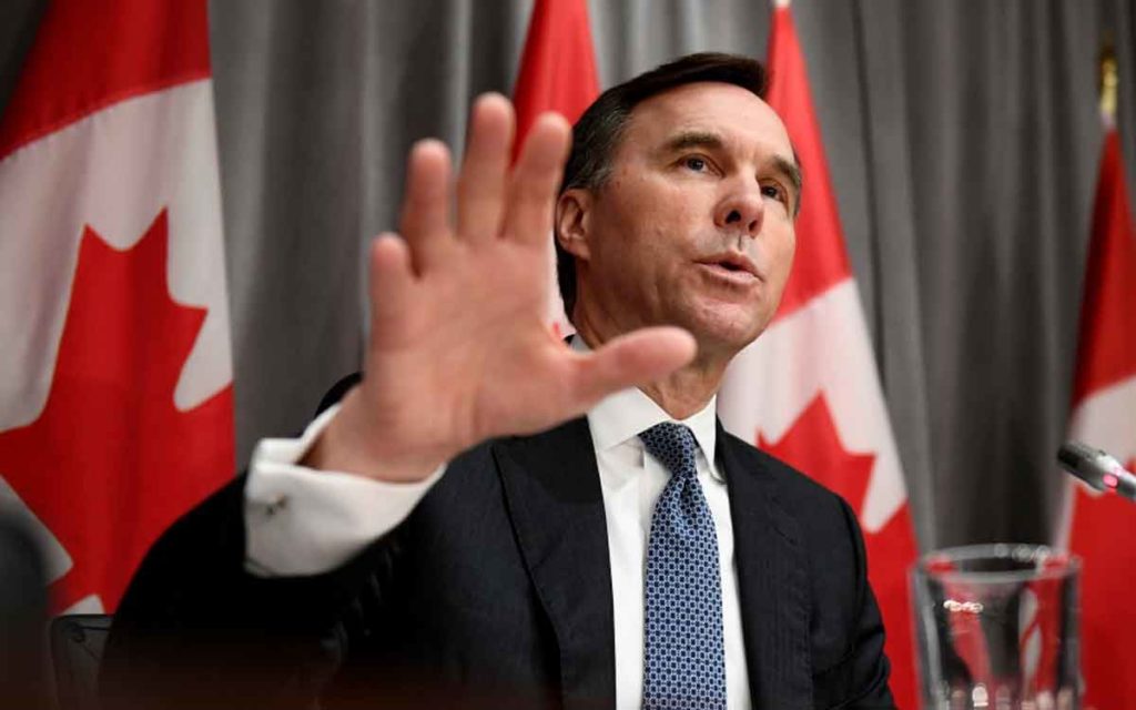 Finance minister Bill Morneau