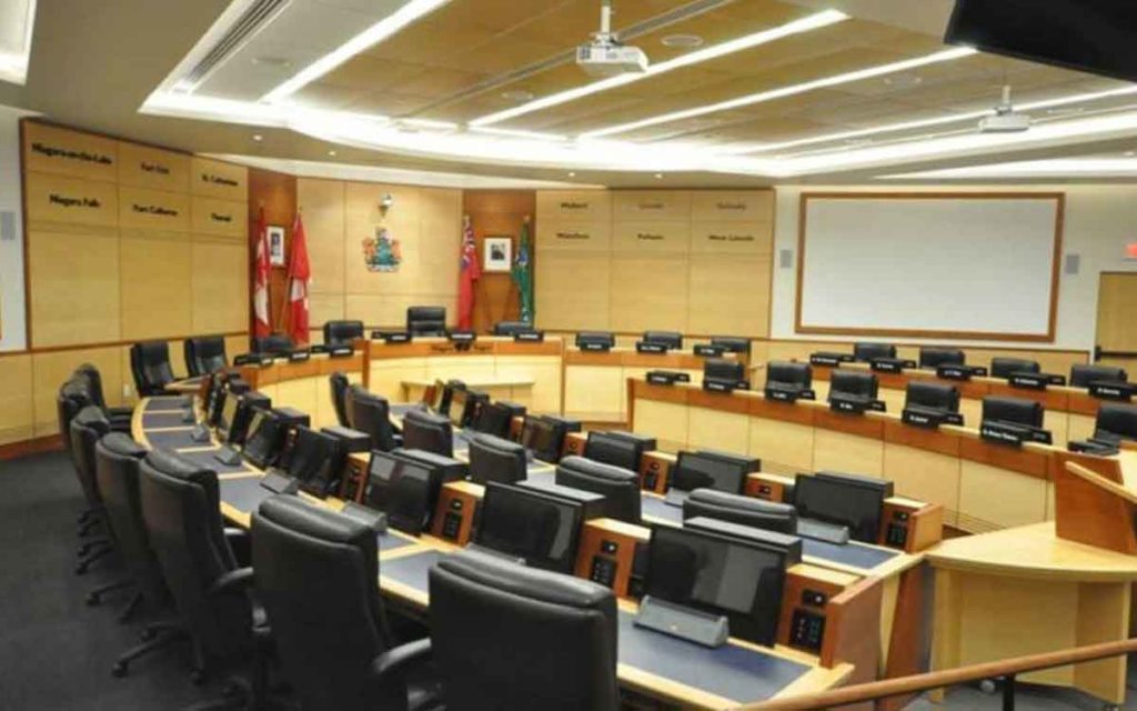 niagara region council chambers