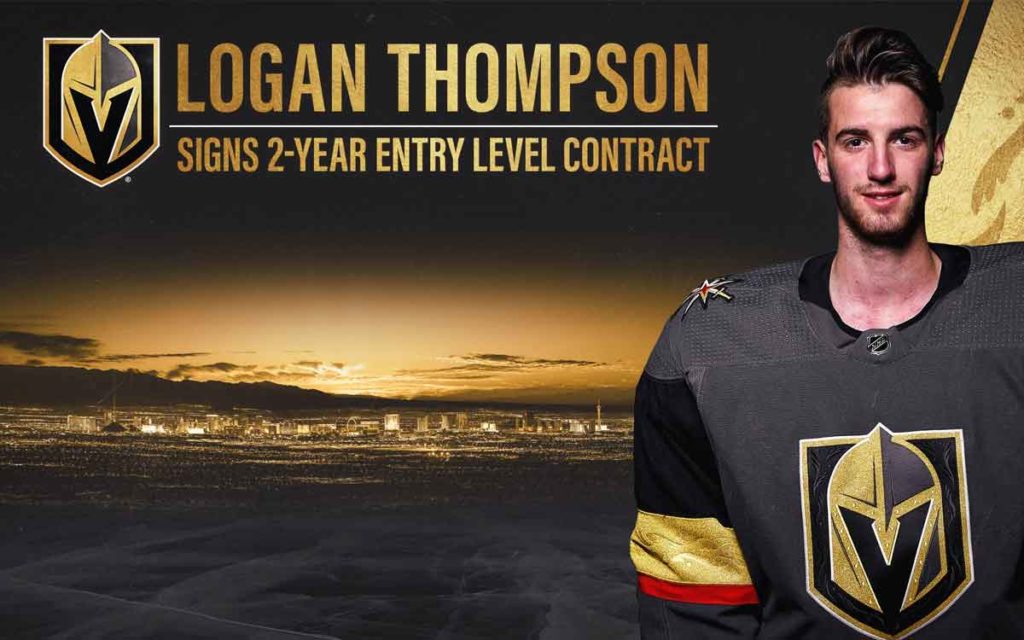 goalie Logan Thompson 