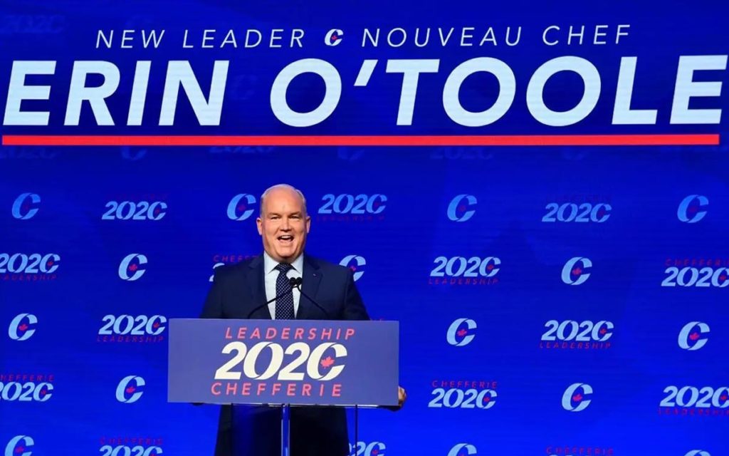 Conservative Party of Canada Leader Erin O'Toole