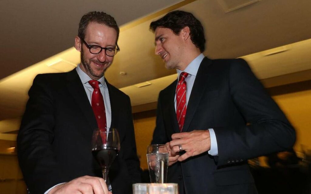 Gerald Butts and PM Trudeau