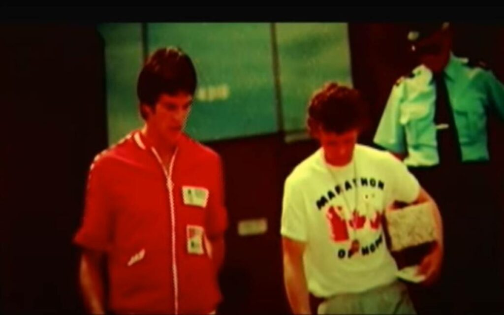 Jay Triano and Terry Fox