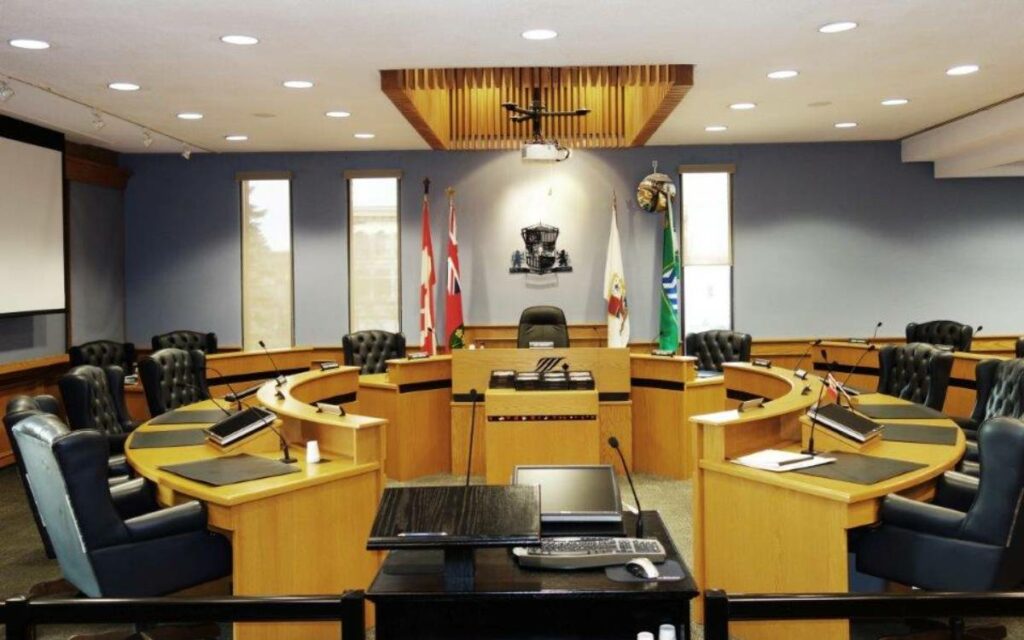 niagara falls council chambers