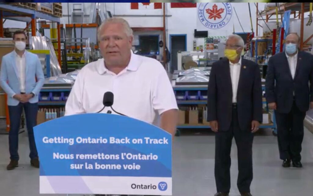 premier doug ford and mpps