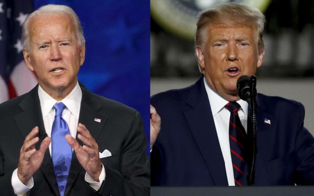 Biden and Trump