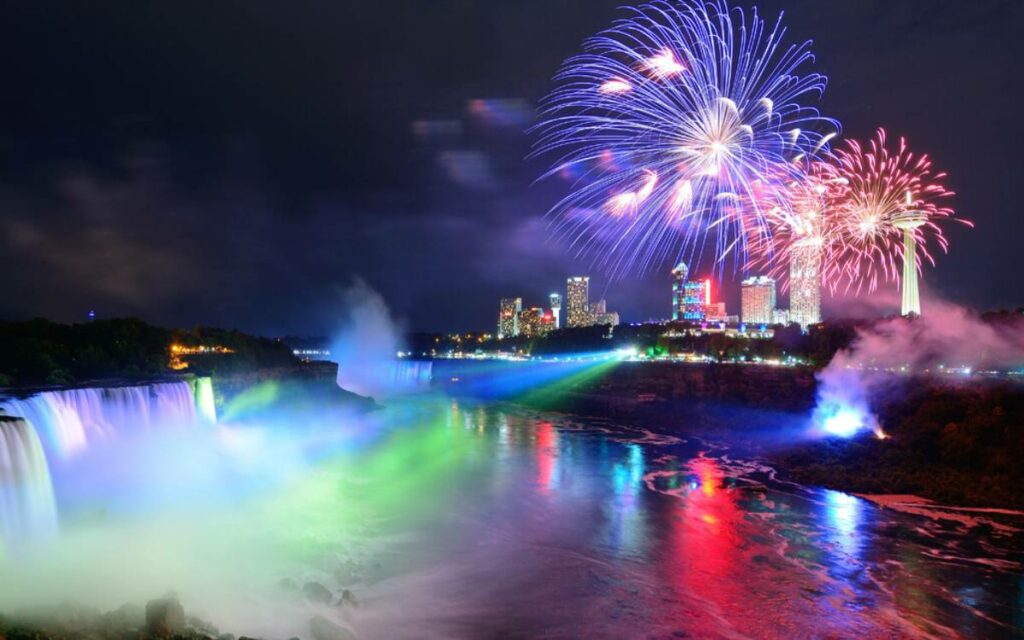 niagara falls fireworks