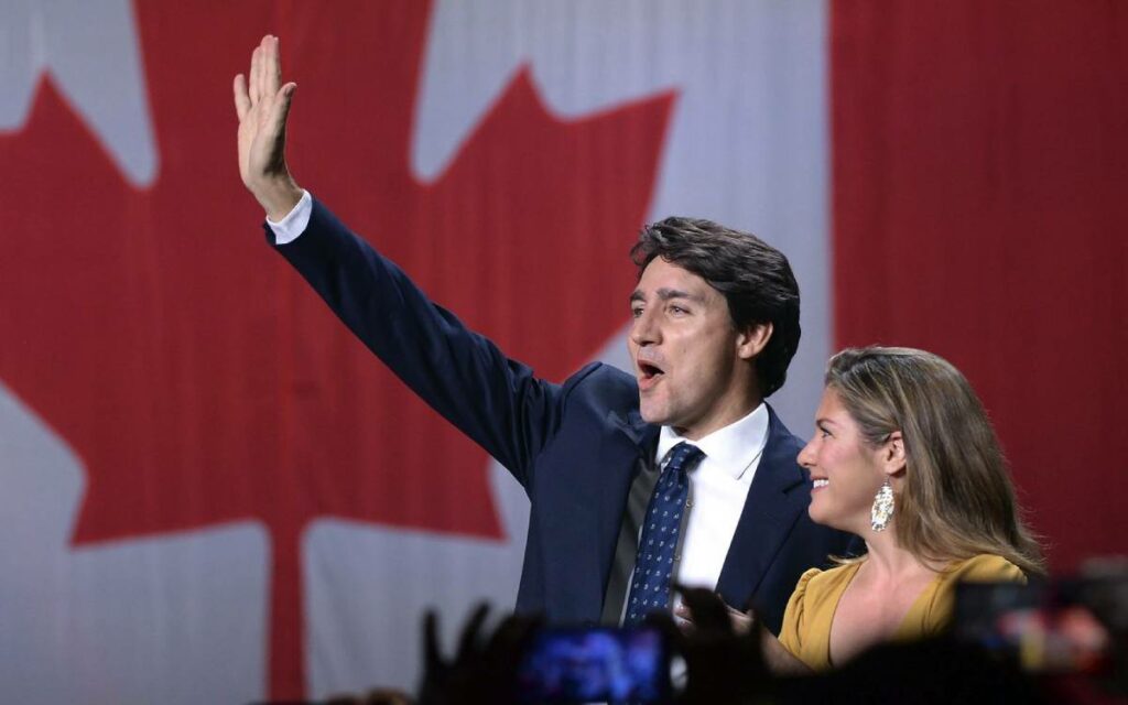 Justin and Sophie Trudeau