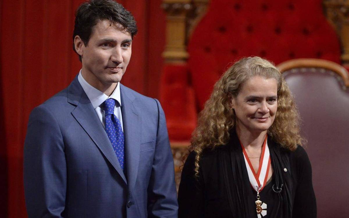 PM Trudeau and Julie Payette