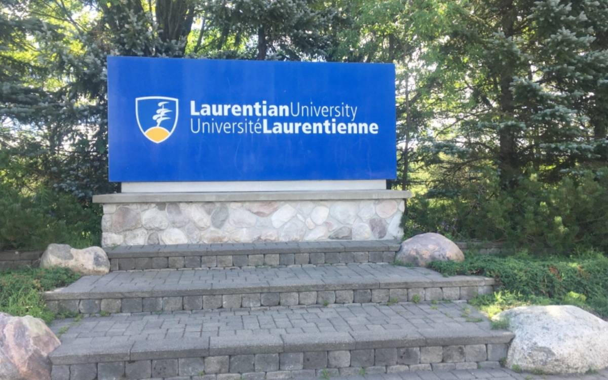 laurentian university sign
