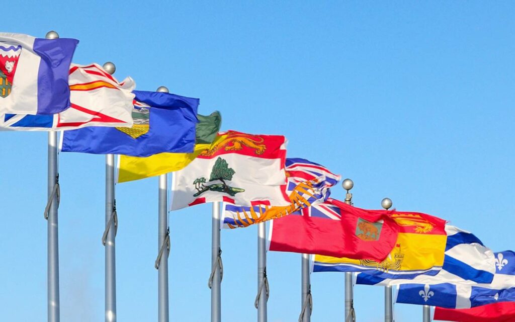 provincial flags