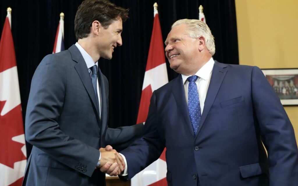PM Trudeau and Premier Ford