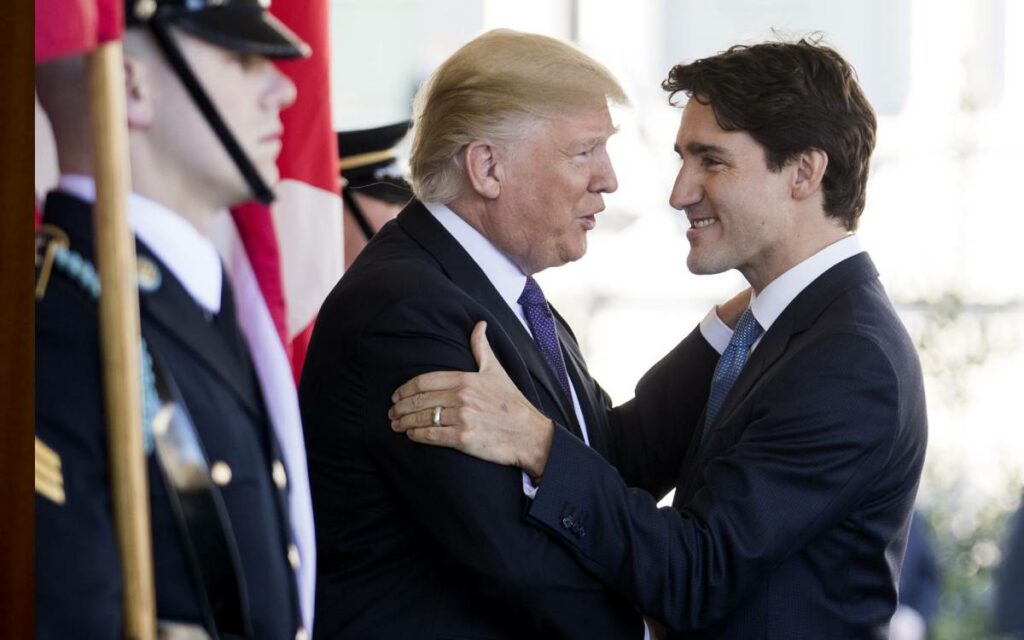 Trump and Trudeau