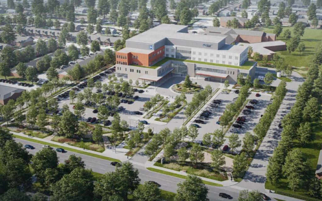 West Lincoln Memorial Hospital rendering