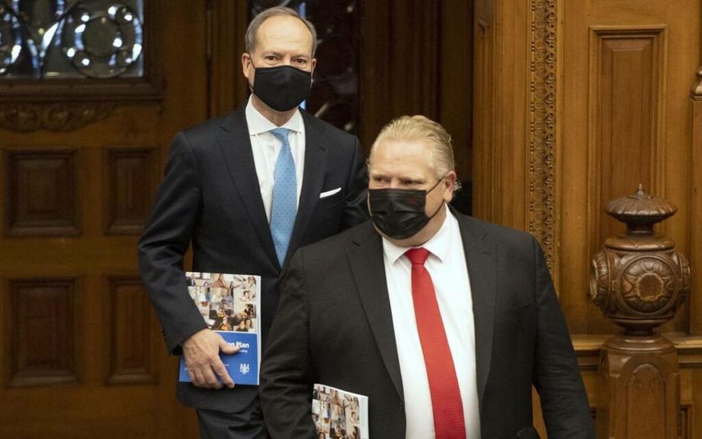 Premier Ford and Minister Bethlenfalvy