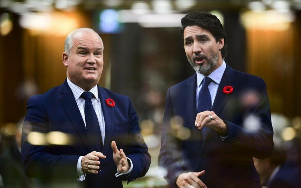 O'Toole and Trudeau
