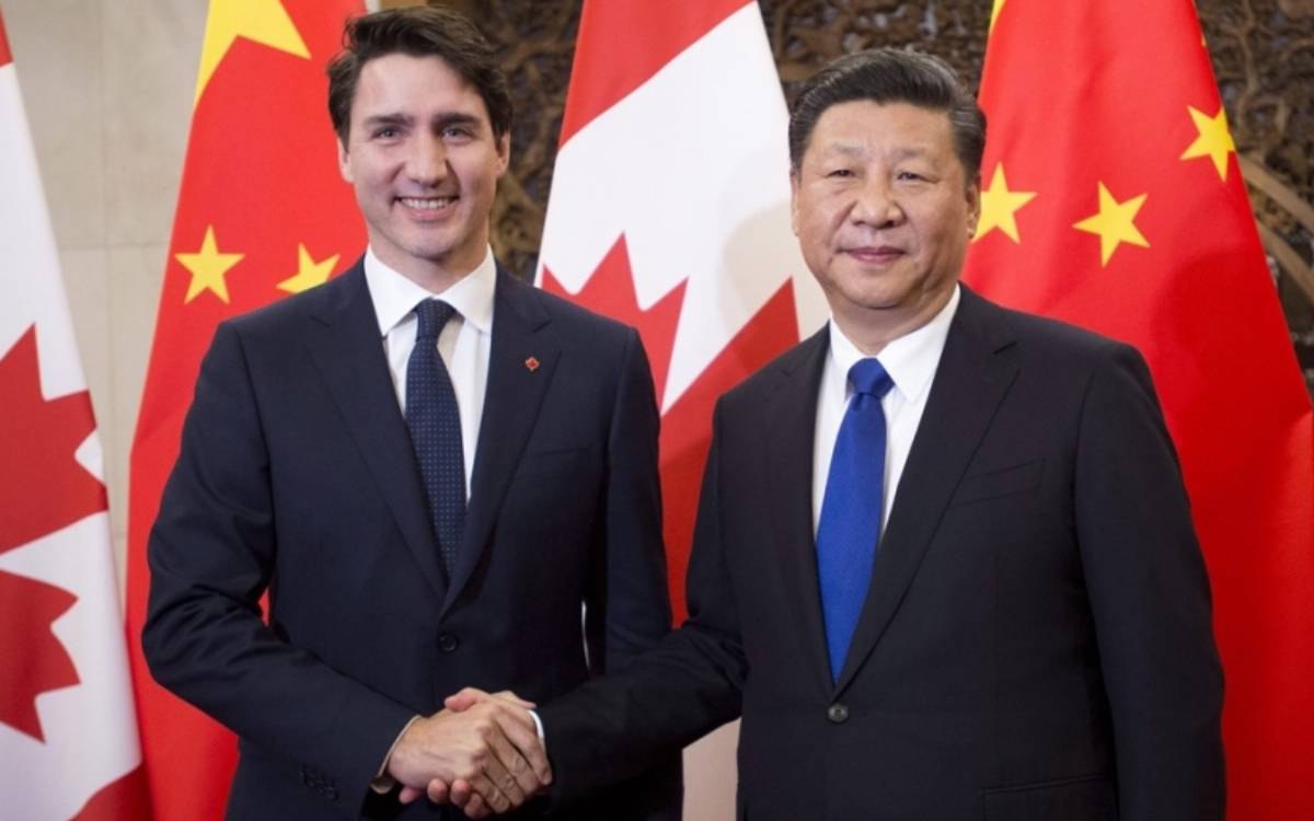 trudeau and Jinping