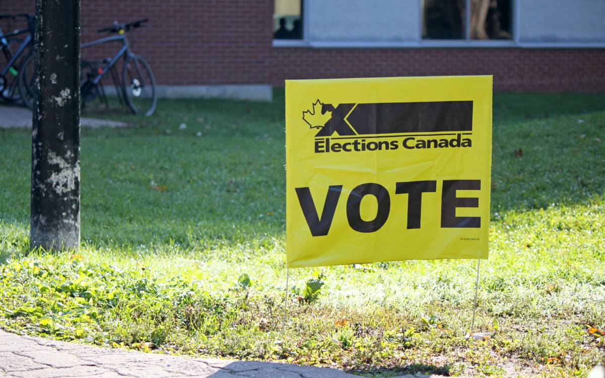 elections canada sign