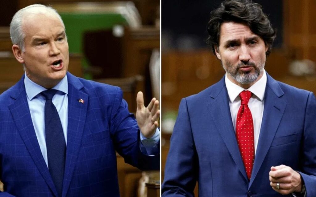OToole and Trudeau