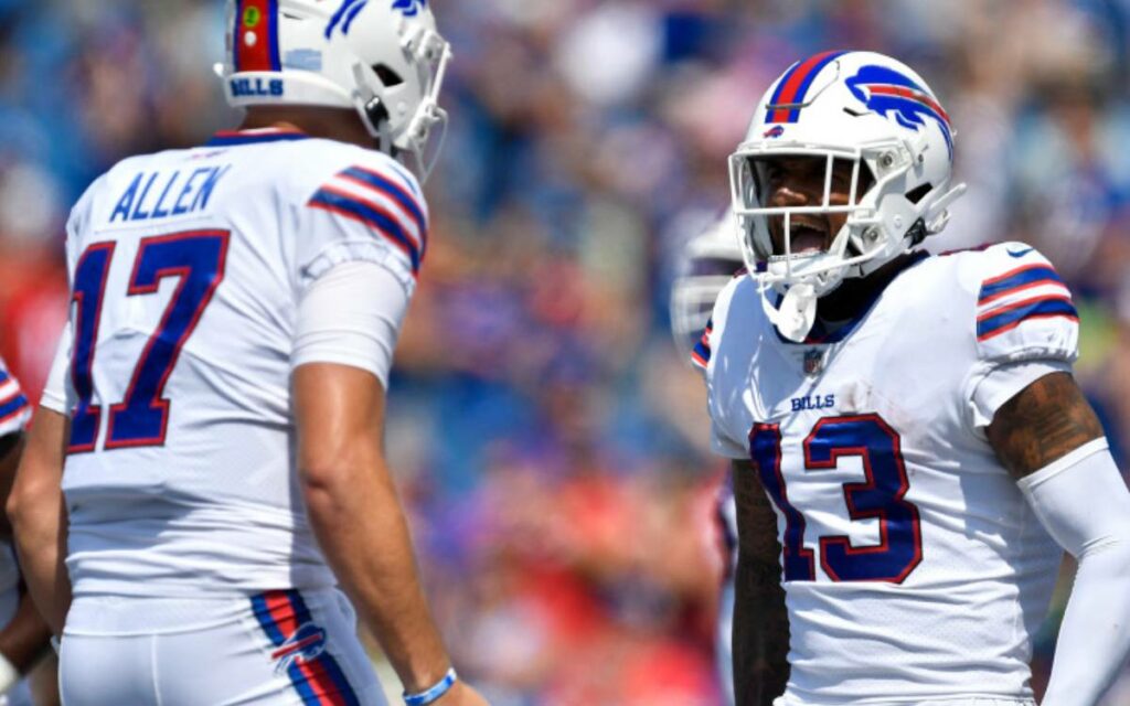 Buffalo Bills' Gabriel Davis a happy student in training camp