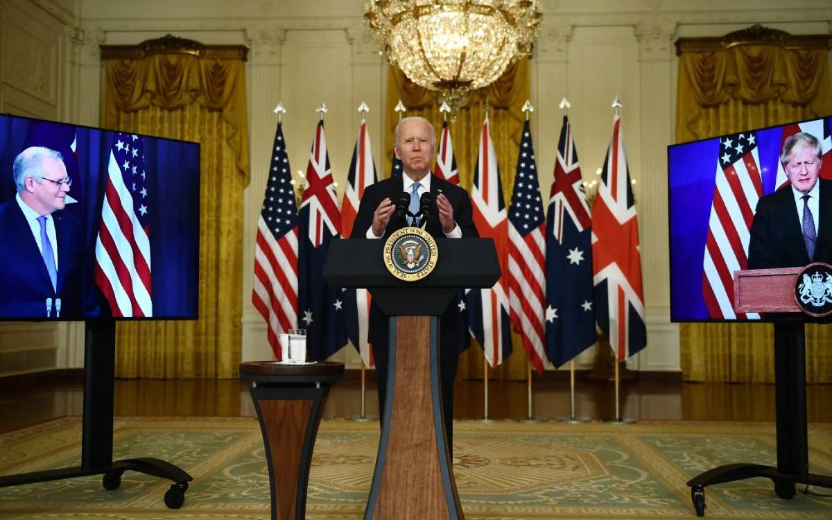 President Biden at a podium