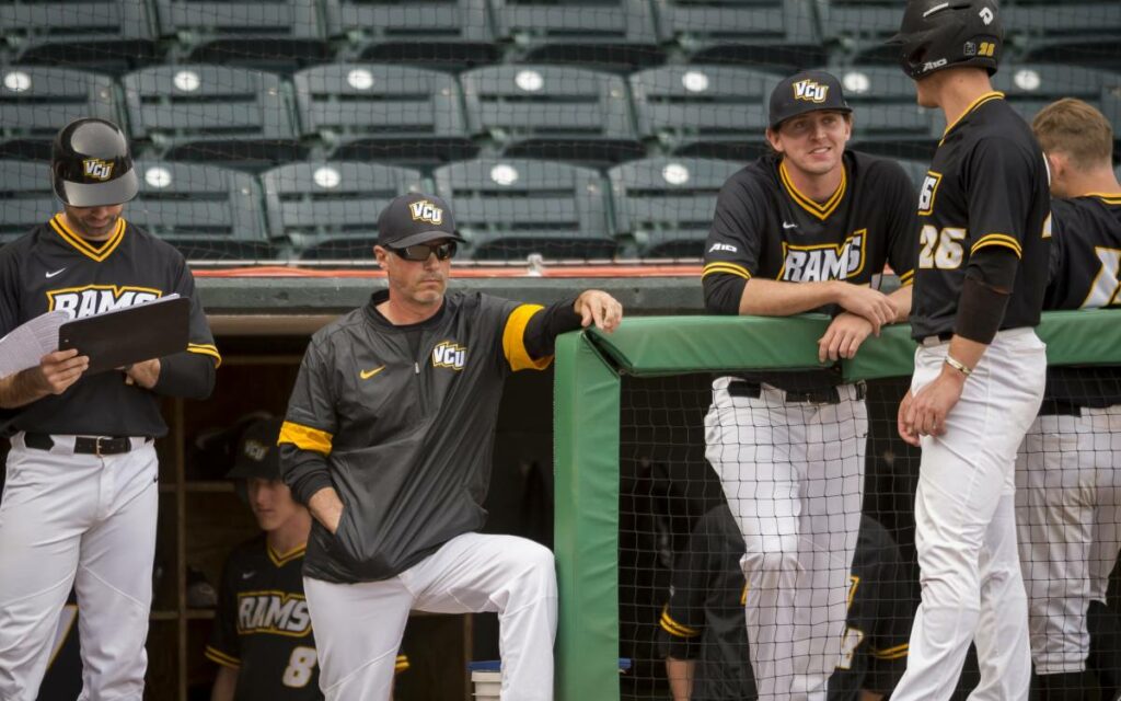 McRae in the dugout