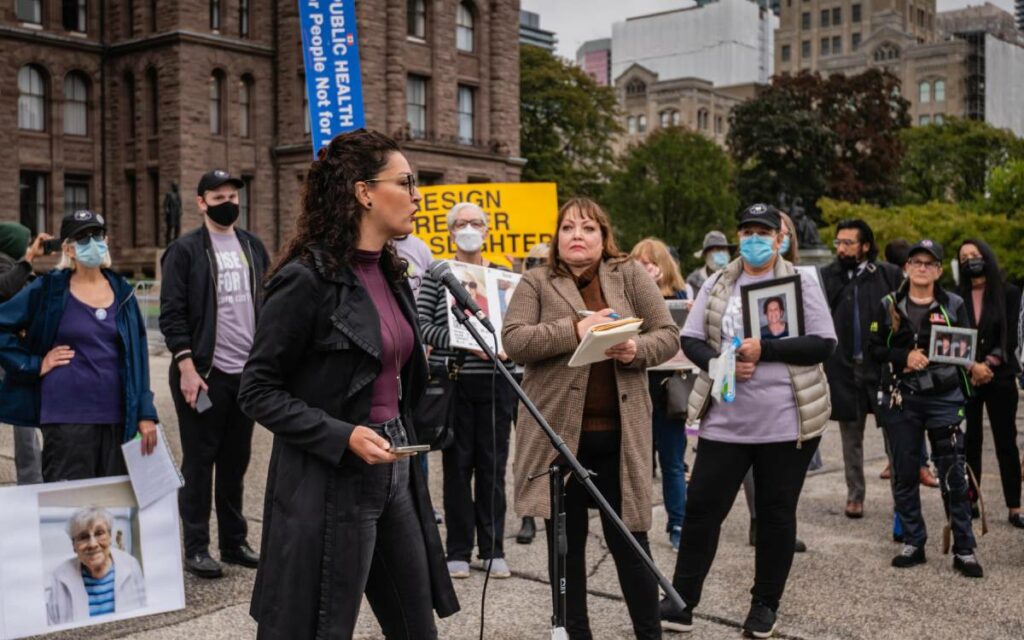 Ontario Health Collation outside of Queen's Park