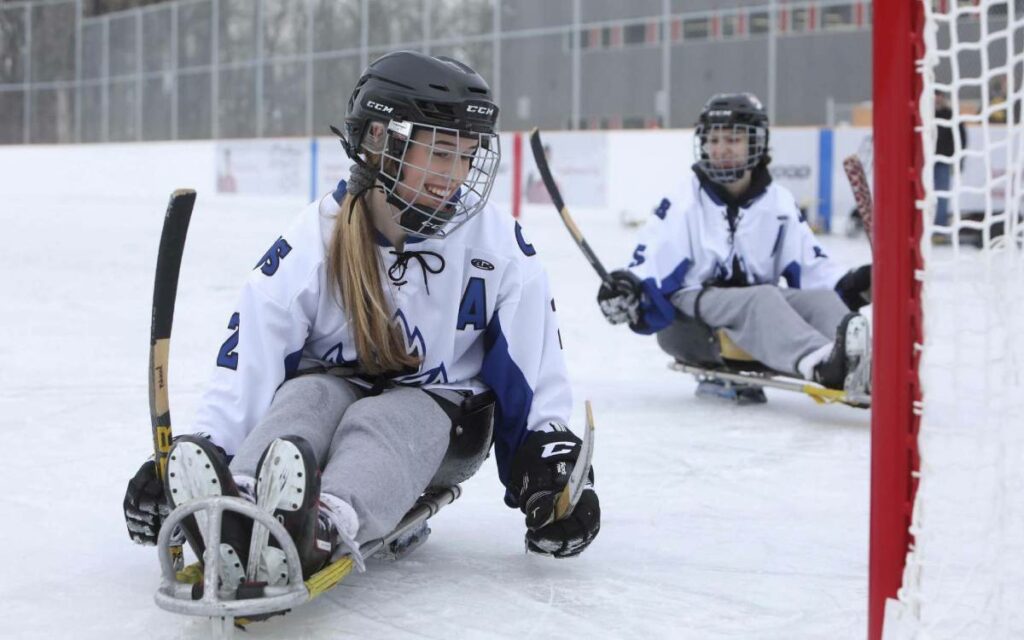 sled hockey