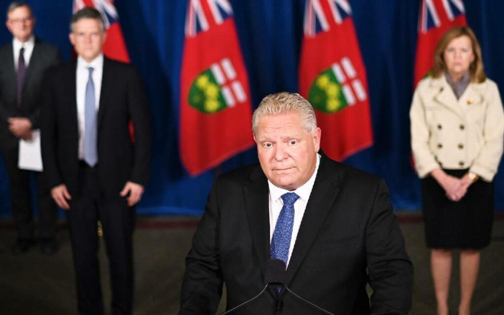 Premier Ford and ministers