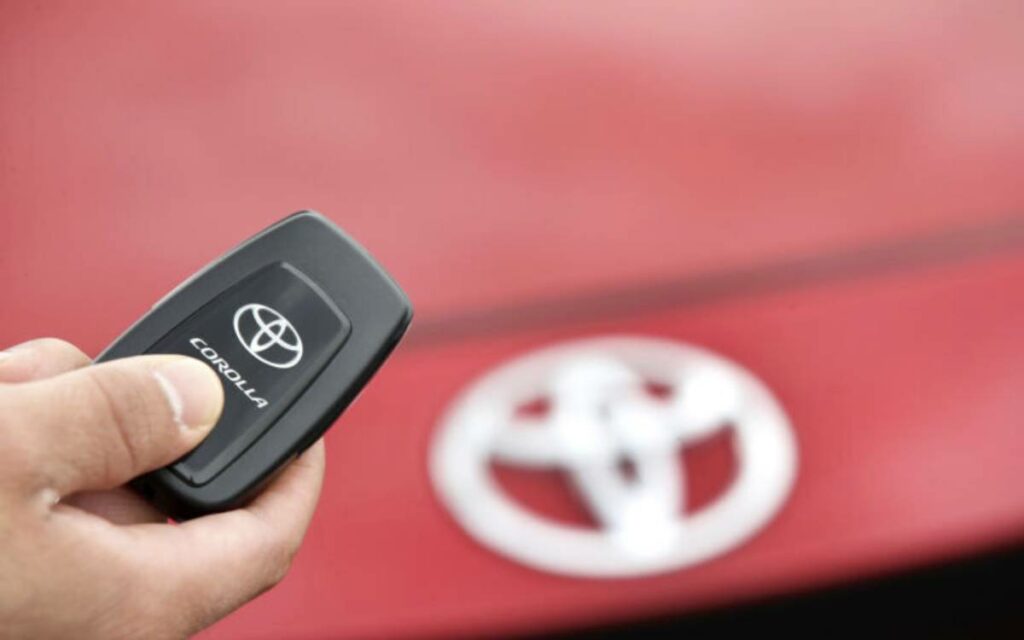 Toyota key fob